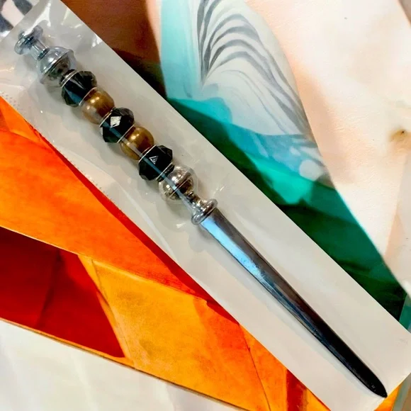 Elegant Silver, Bronze, & Black men’s Letter Opner - Picture 5 of 6